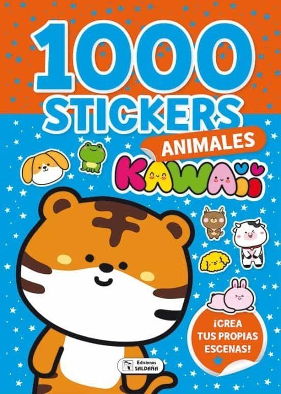 1000 Stickers Animales Kawaii