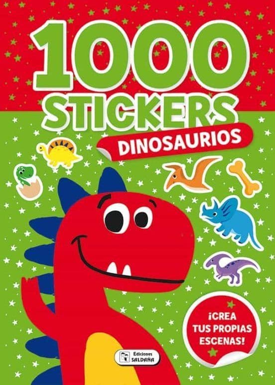 1000 Stickers Dinosaurios