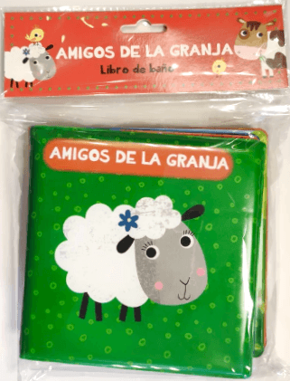 Amigos de la granja. Libro de baño