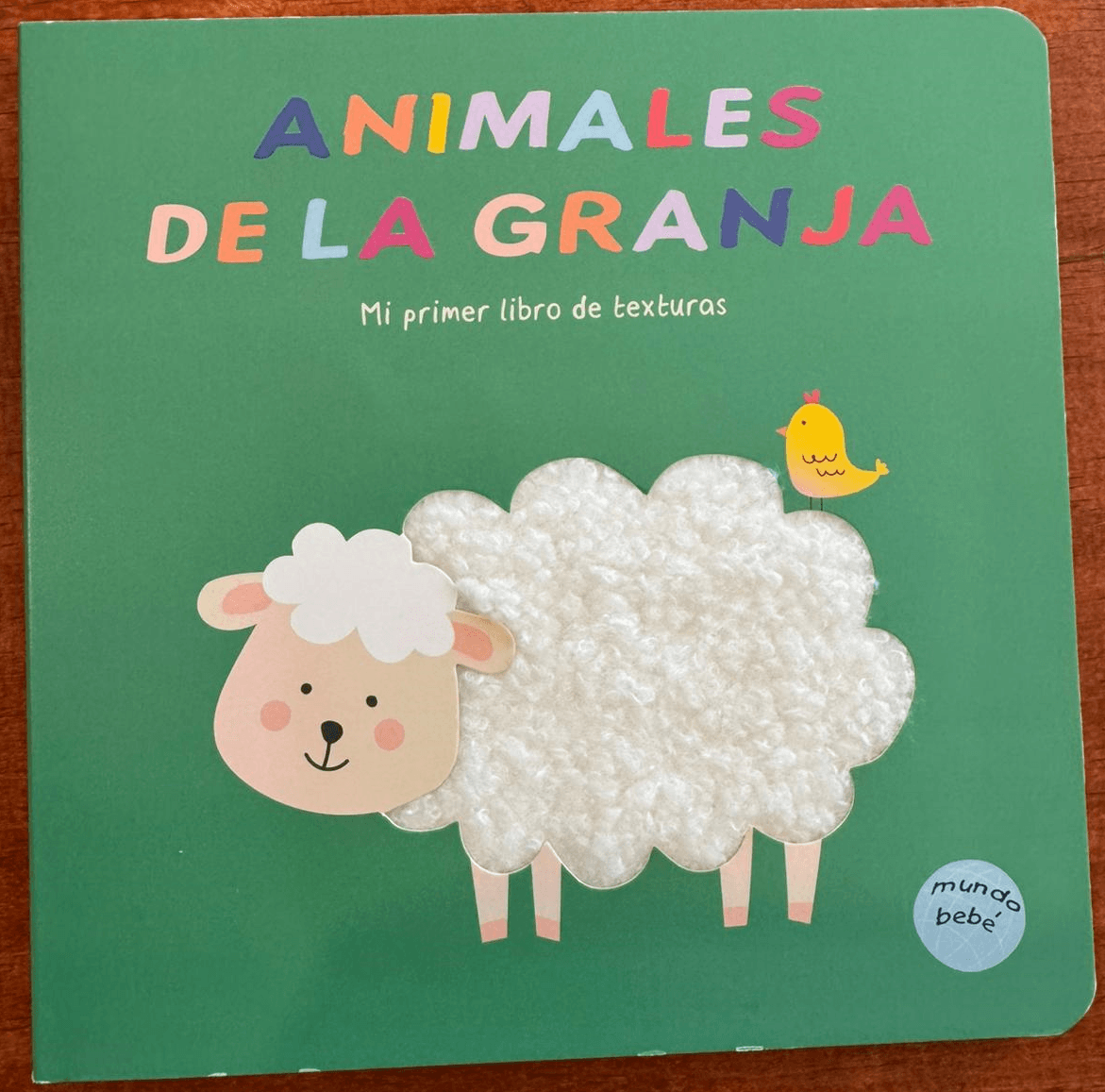 Animales de la granja - Mi primer libro de texturas