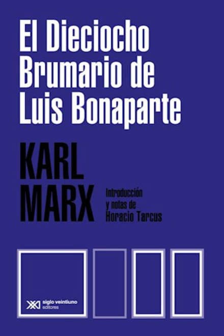 El dieciocho brumario de Luis Bonaparte