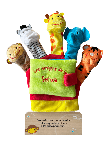 Libro guante Amigos de la Selva