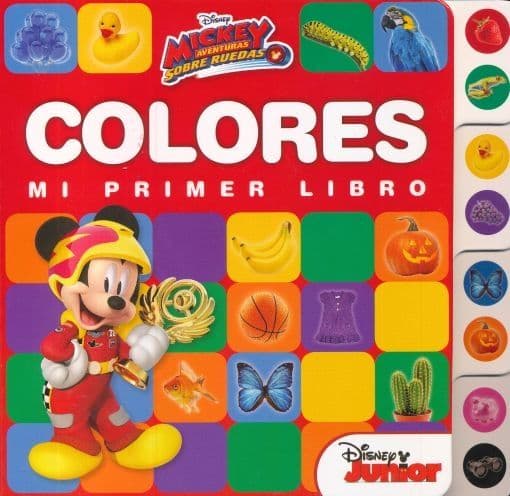 Mickey aventura sobre ruedas. Colores