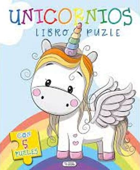 Unicornios libro puzle